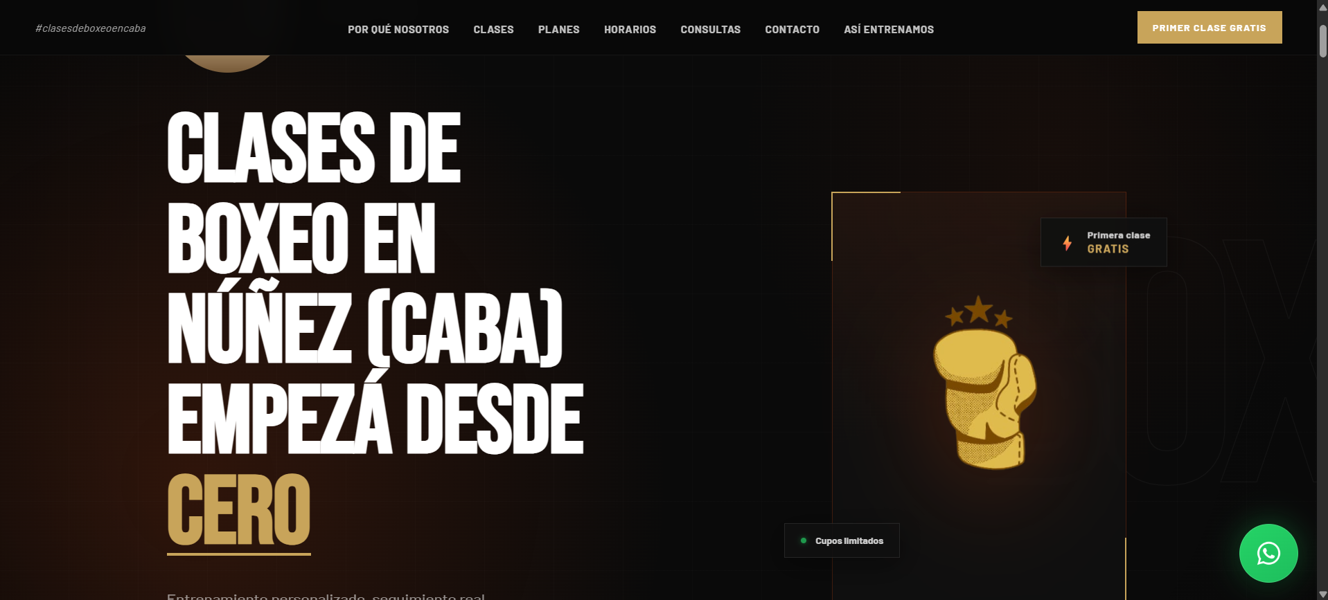 Sitio web de Montoya Box